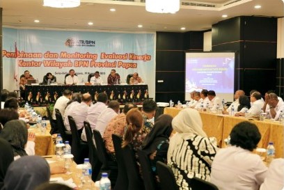 Pembinaan di Kanwil BPN Provinsi Papua