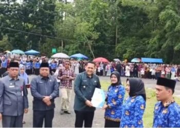 Bupati Merangin Syukur Lantik dan Sumpah Ribuan P3K