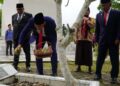 Bupati Merangin Syukur Tabur Bunga TMP, Dihari Pahlawan