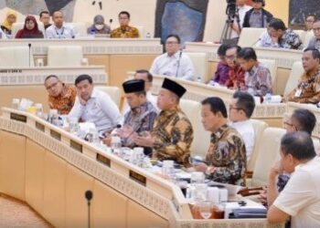 Menteri Nusron Laporkan Progres Capaian Anggaran dalam RDP Bersama Komisi II DPR RI