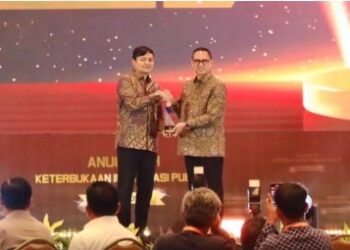Kementerian ATR/BPN Raih Penghargaan Badan Publik Predikat Informatif 2025
