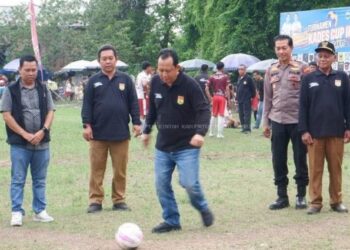 Bupati Muarojambi BBS Buka Turnamen Sepak Bola