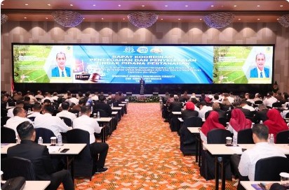 Kementerian ATR/BPN Gelar Rakor Pencegahan dan Penyelesaian Tindak Pidana Pertanahan