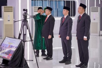 Lantik JPT Pratama Kementerian ATR/BPN