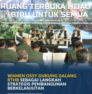 Wamen Ossy Dukung GALANG RTHB