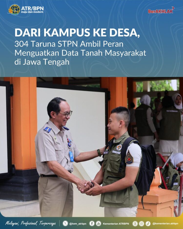 Ambil Peran Menguatkan Data Tanah Masyarakat di Jawa Tengah