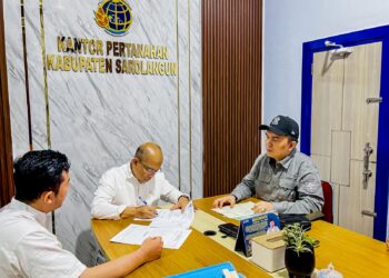Kantah ATR/BPN Serahan Sertipikat Hak Pakai Aset Pemerintah Provinsi Jambi Untuk Fasilitas Pendidikan