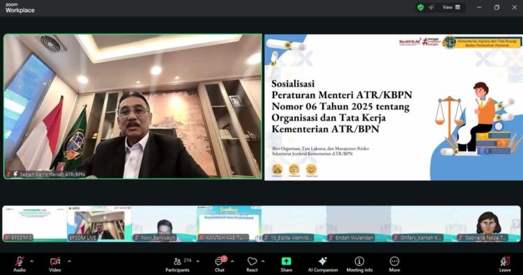 Sosialisasi Regulasi tentang Organisasi dan Tata Kerja