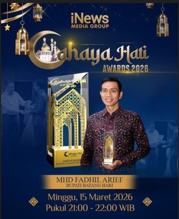 Sharing Talk Show Dalam Tajuk Cahaya Hati Award 2026, Bupati Fadhil Tampil
