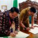 Bupati Fadhil Audensi Dengan BTN