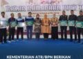 Kementerian ATR/BPN Berikan Santunan untuk Pegawai dalam Momen Bazar Ramadan 1447 H