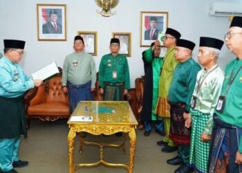 Penjabat Sekda Batanghari Mula P Rambe Lantik Pejabat Administrator