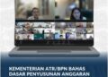 Kementerian ATR/BPN Bahas Dasar Penyusunan Anggaran 2027