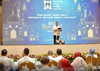 Hadiri Halalbihalal MAPPI, Wamen Ossy Ingatkan Pentingnya Nilai Integritas dalam Profesi Penilai