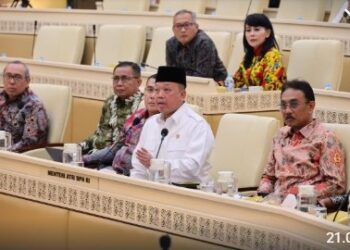 Menteri Nusron Paparkan Capaian Kinerja dan Anggaran Kementeriannya
