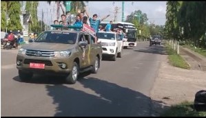 Wakili Bupati Fadhil, Asisten III Asri Yonalsyah Sambut Persebri Juara 4 Liga Provinsi   