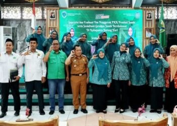 Ketua TP-PKK Batang Hari Zulva Fadhil, Turut Dampingi Ketua TP-PKK Provinsi Jambi Ny. Hj.Hesnidar Haris, SE