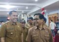 Bupati M. Syukur Senyum Sumringah