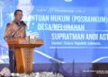 Wali Kota Maulana Raih Penghargaan Dari Menteri Hukum RI