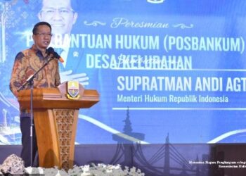 Wali Kota Maulana Raih Penghargaan Dari Menteri Hukum RI