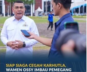 Wamen Ossy Imbau Pemegang HGU Lakukan Tindakan Pencegahan