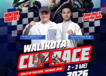 Pemkot Jambi Gelar Event Wali Kota Cup Race 2026 Semarakkan Hari Ulang Tahun dan Hari Jadi Tanah Pilih