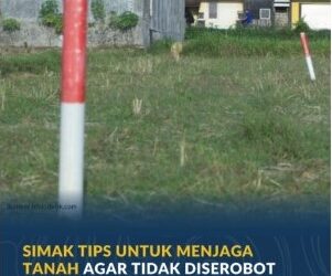 Simak Tips untuk Menjaga Tanah agar Tidak Diserobot Orang Lain