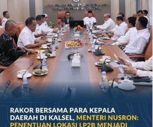 Rakor Bersama para Kepala Daerah di Kalsel
